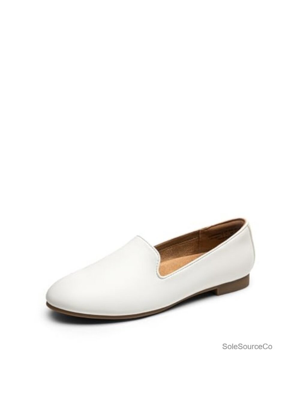Women's Dressy Comfortable Flats Slip-On Round Toe Faux Suede Office Work Shoes